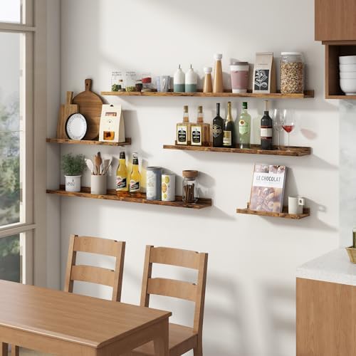 FLYJOE Floating Picture Ledge Shelves Set of 4