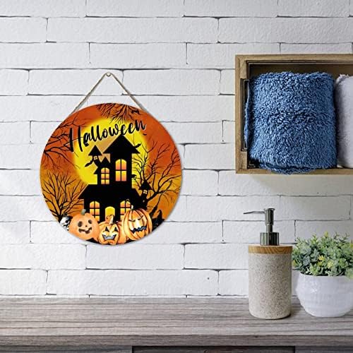 Wodevor Medieval Forest Castle of Terror Halloween Wall Sign