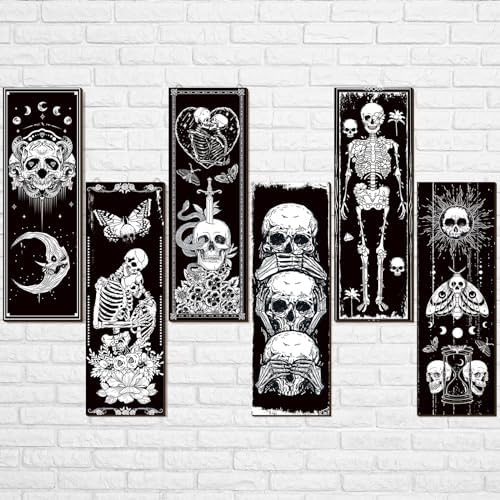 Sintuff 6 Piece Black Gothic Wall Decor Set