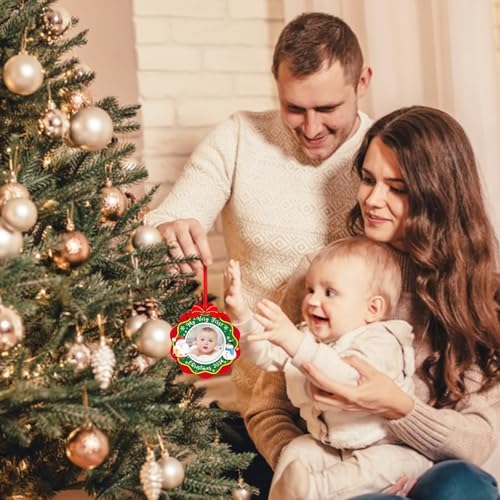 SICOHOME First Christmas Ornament 2024 for Newborn Baby