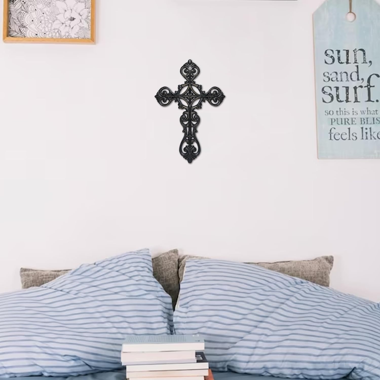 DreamsEden Metal Cross Wall Decor 85H