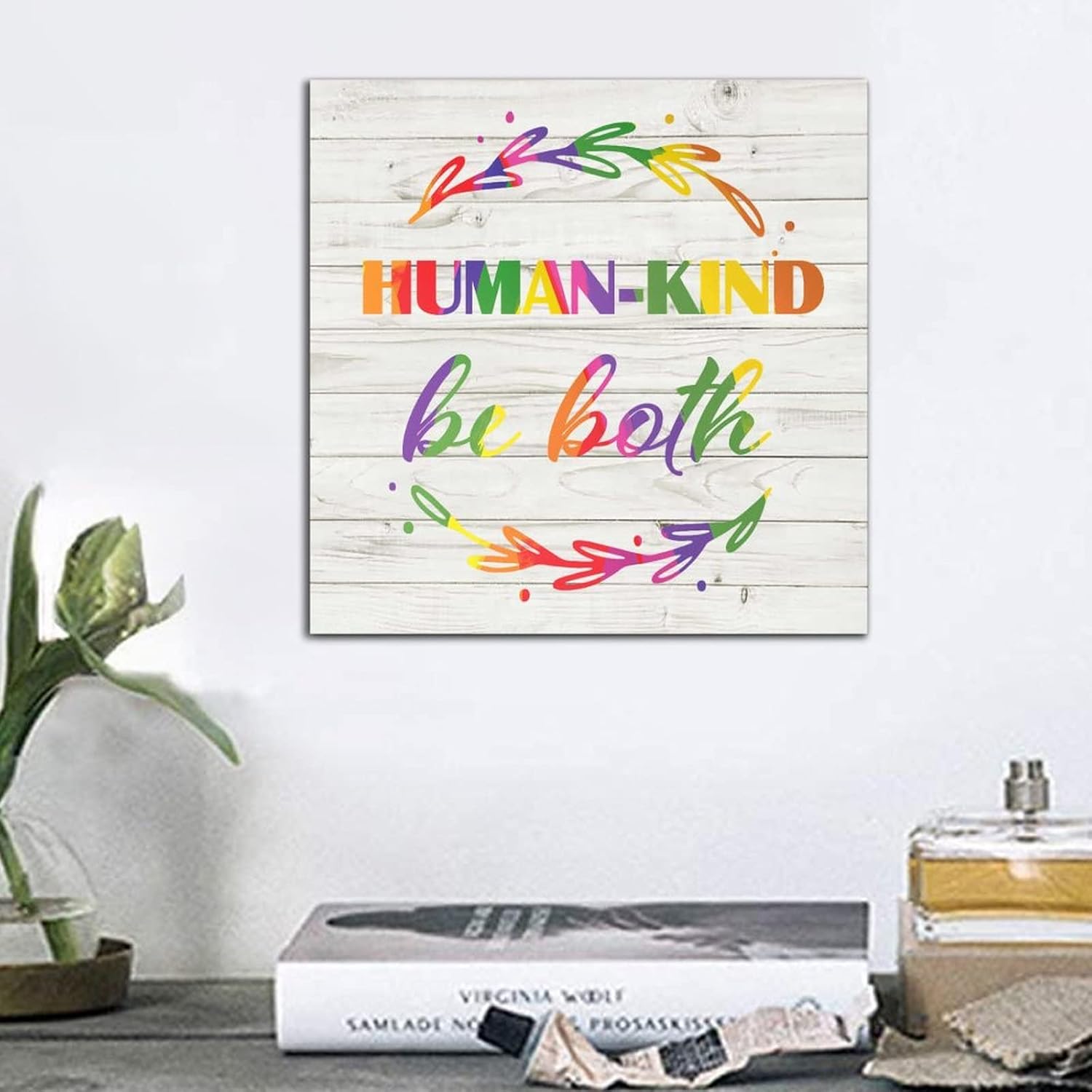Pride Parade Wood Signs for Home Decor