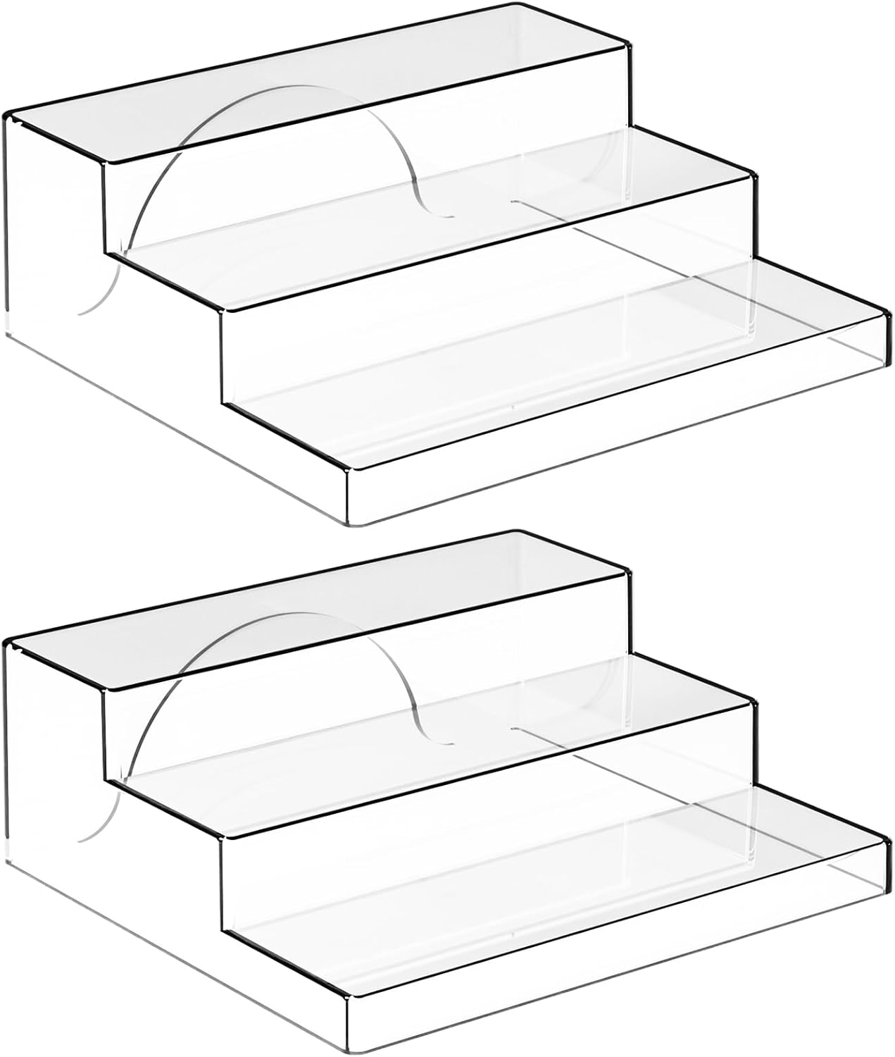 Yieach 3 Tier Acrylic Display Stand 2PCS