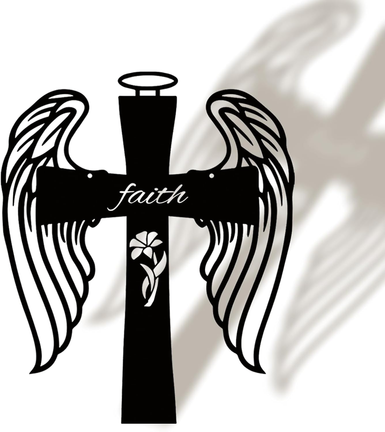 Stephy Co 14 Inch Metal Wall Cross