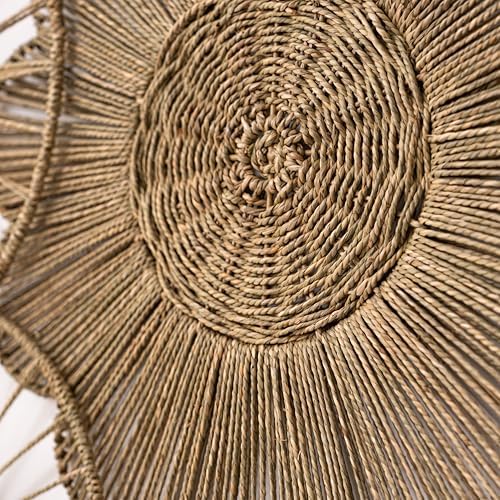 PEMAR Set of 5 Seagrass Wall Decor Baskets