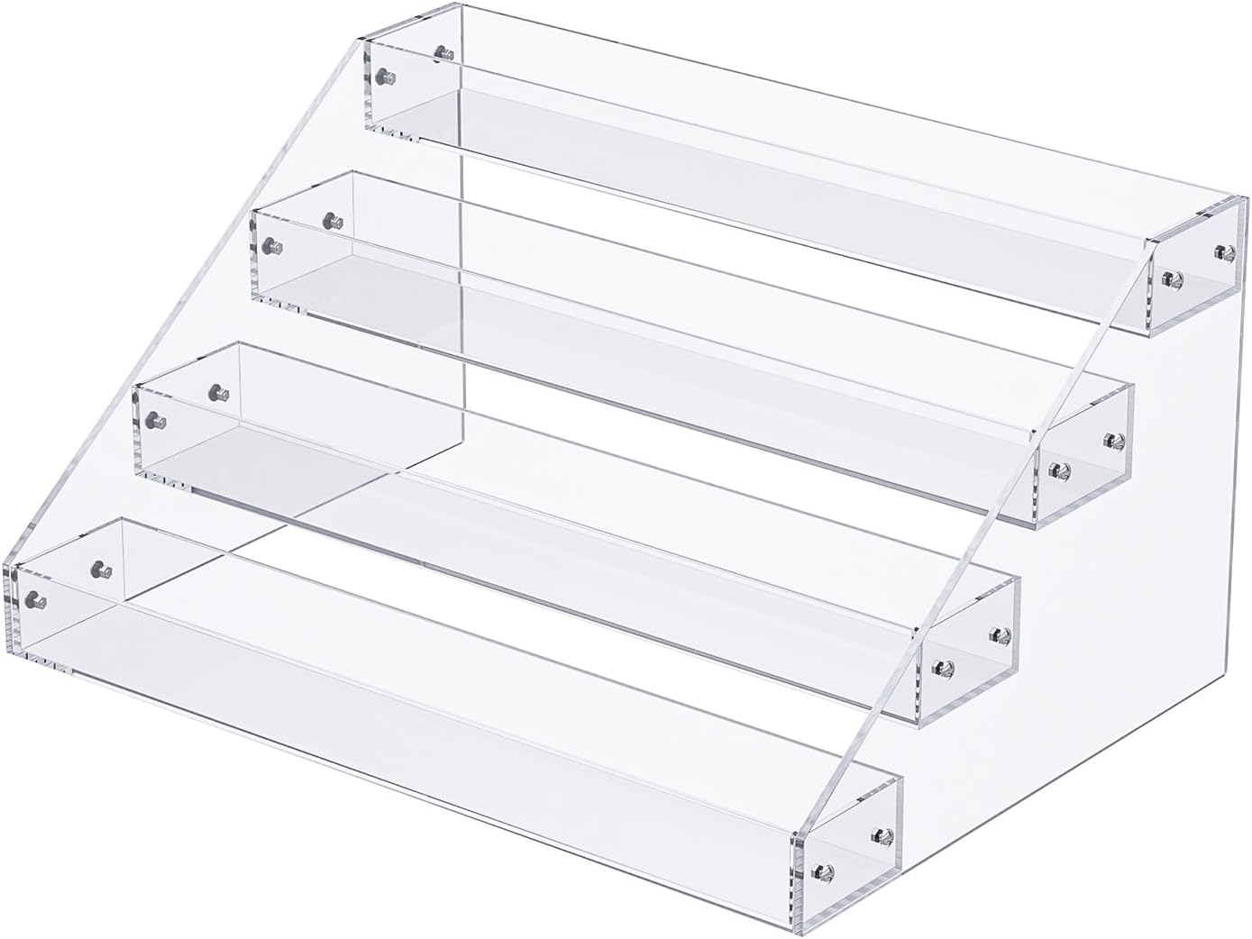 Valiayi 12inch 4 Tier Acrylic Display Riser Stand