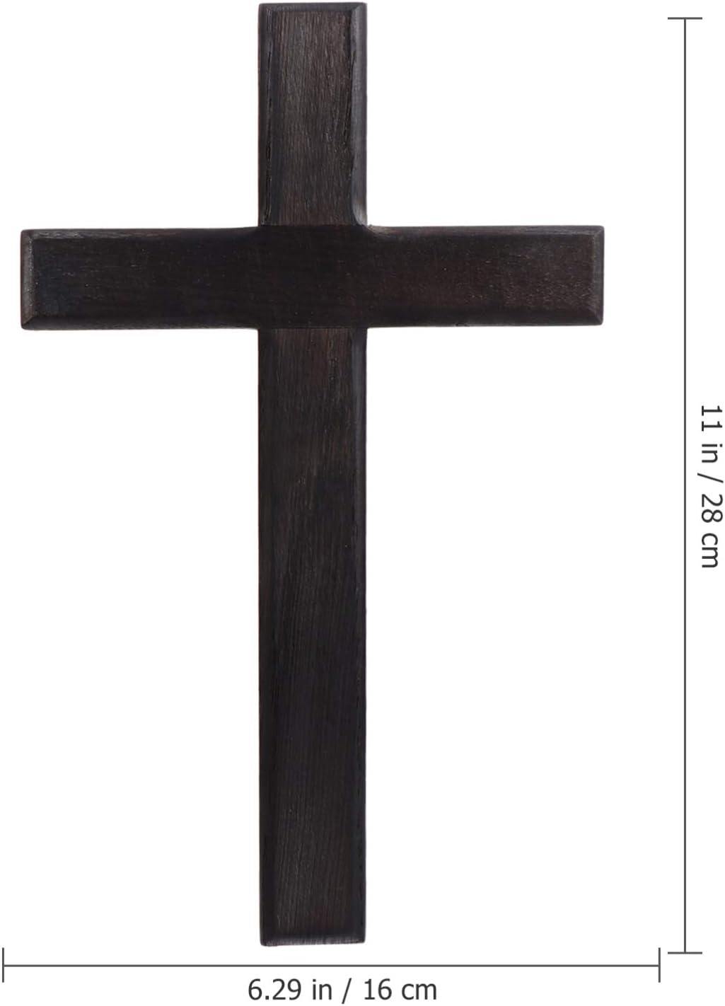 BESPORTBLE Wooden Cross Wall Decor Holy Jesus Decoration