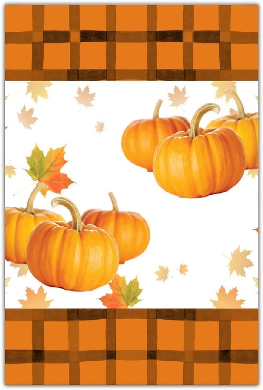 Wooden Sign Fall Thanksgiving Autumn Pumpkin Maple Leaf Decor