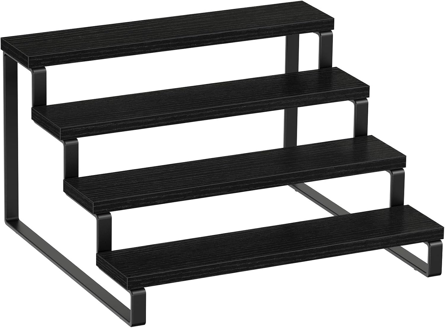 Giikin 4 Tier Wooden Display Stand Black