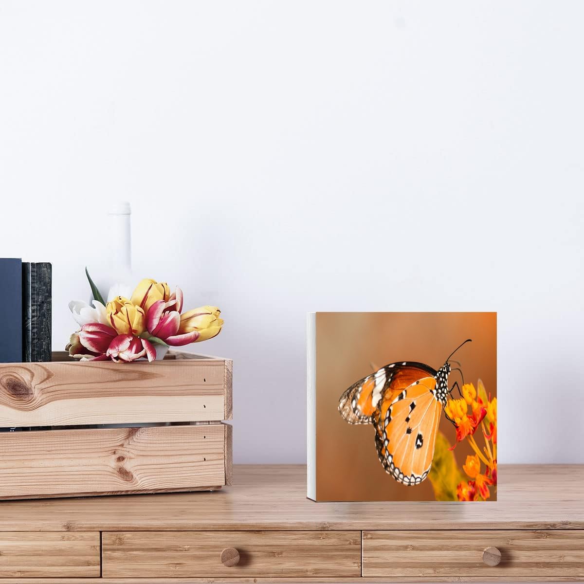 7x7 Inch Autumn Home Decor Sign Fall Wall Decor