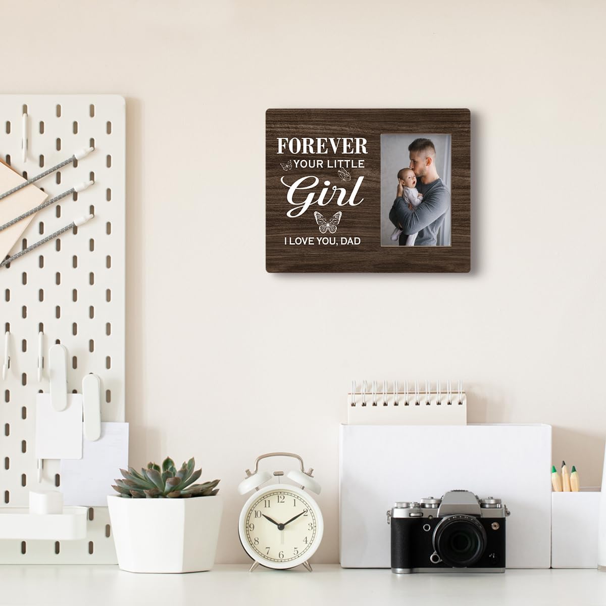 To Dad Photo Frame Gifts 8x10 Inch Wooden Frame