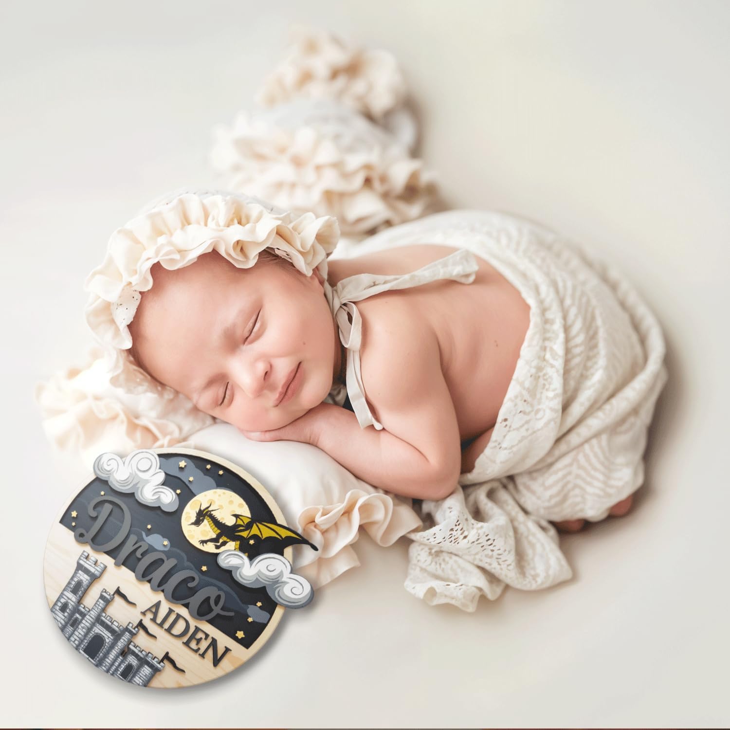 Personalized Baby Name 3D Wooden Sign