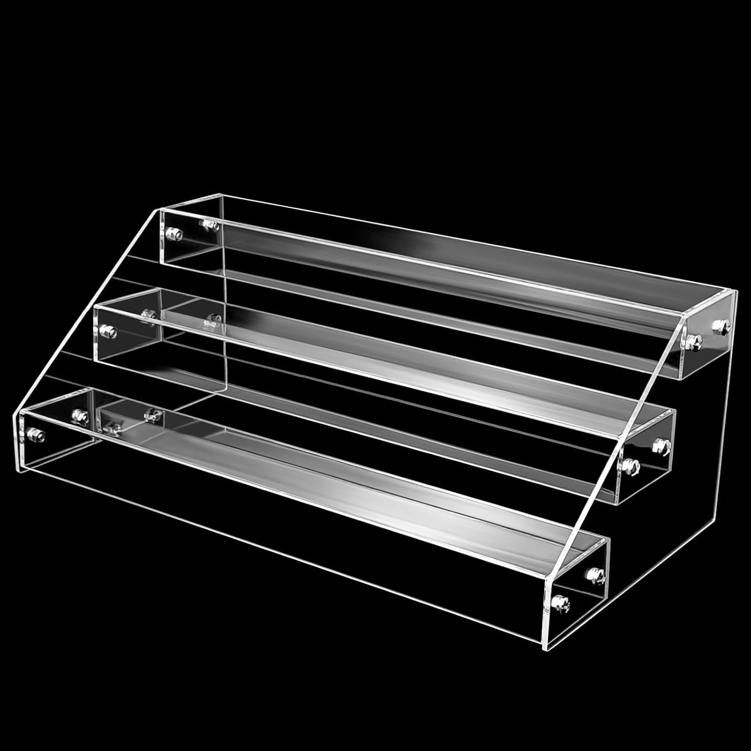 3 Tier Acrylic Riser Display Stand for Perfume and Skincare Organization