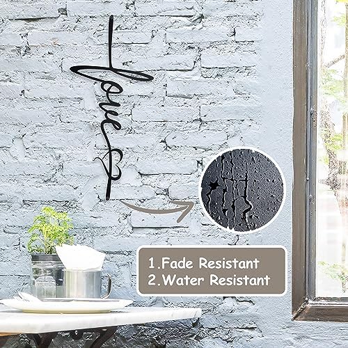 BiaGift Crosses Wall Decor Black 72 X 156 Inch