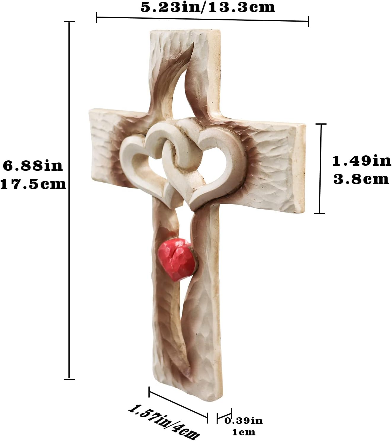 Oooct Carved Cross Wall Decor - 688 x 523 Inch