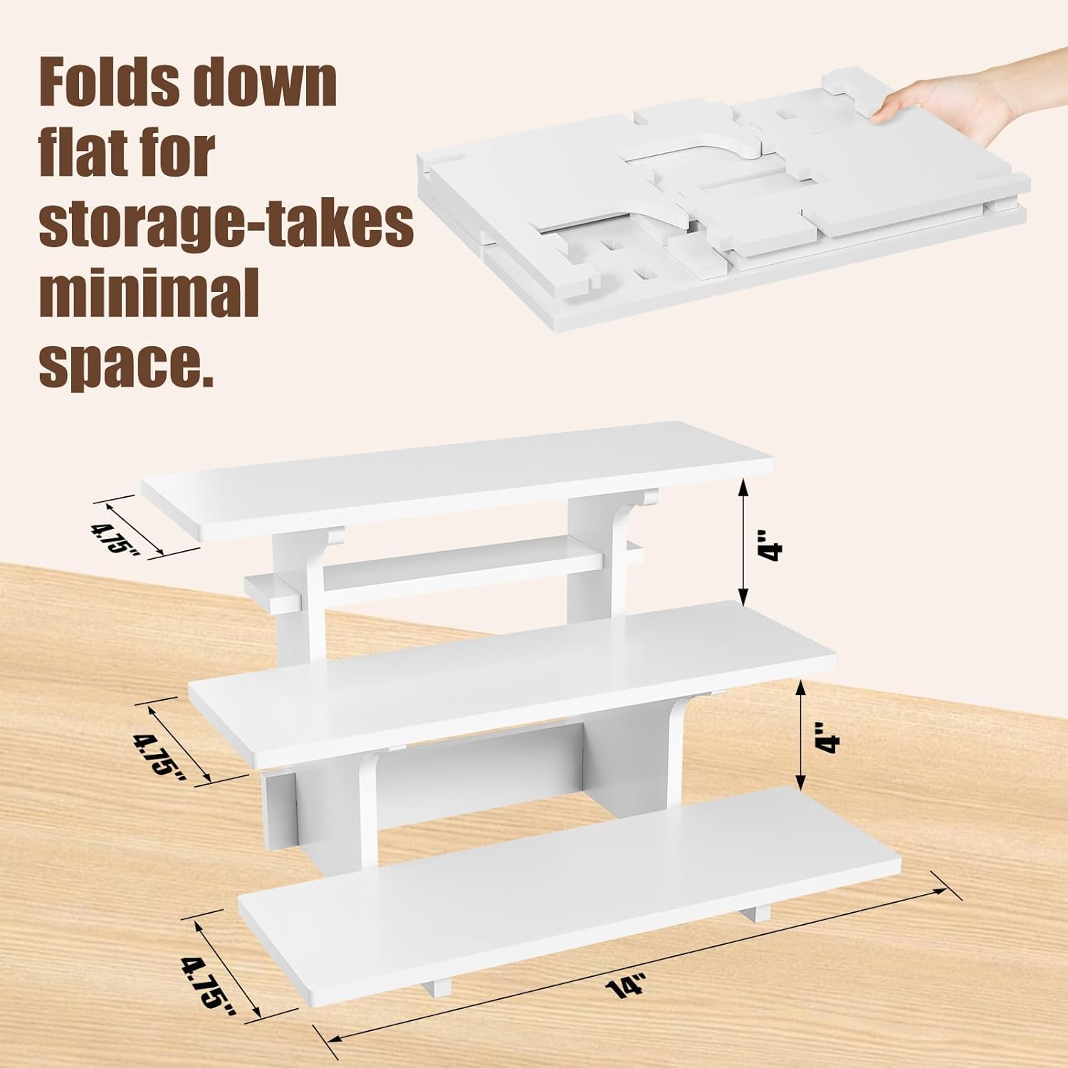 3 Tier Display Racks for Vendor Events