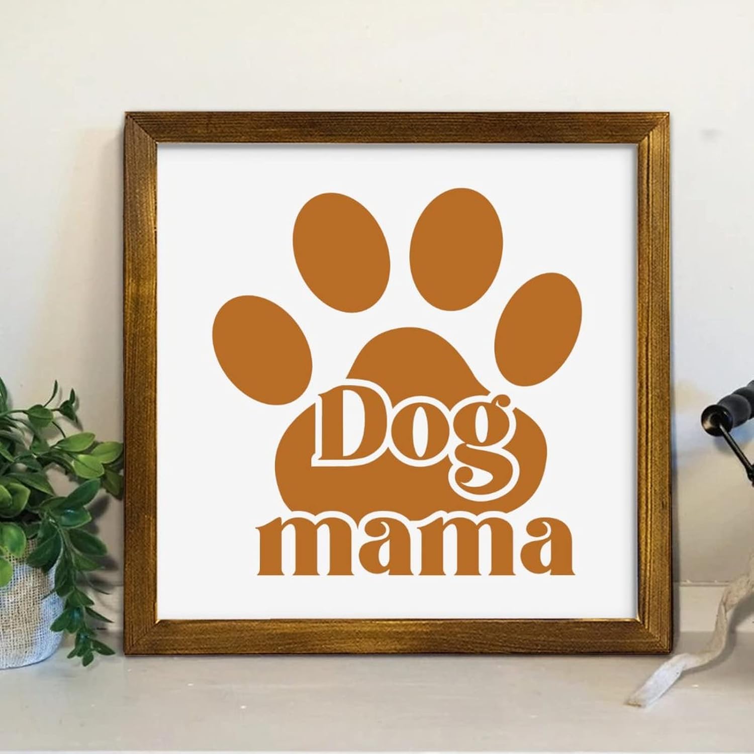 Mothers Day Wood Frame Sign 7x7 Inch