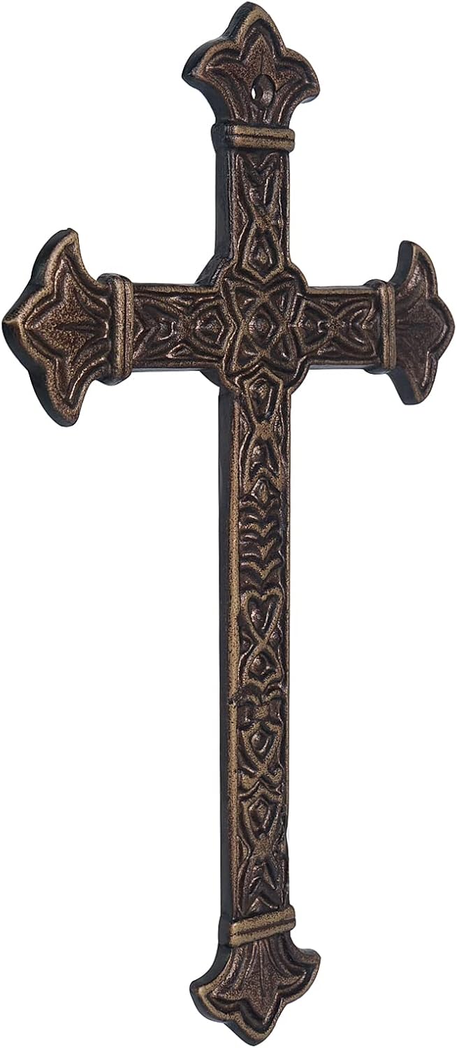 DreamsEden Metal Cross Wall Art Antique Design