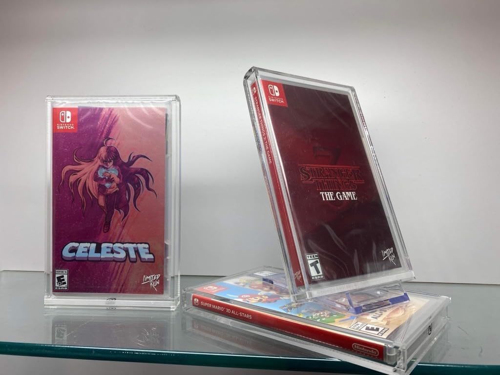 EVORETRO Clear Acrylic Display Stand 6-Pack