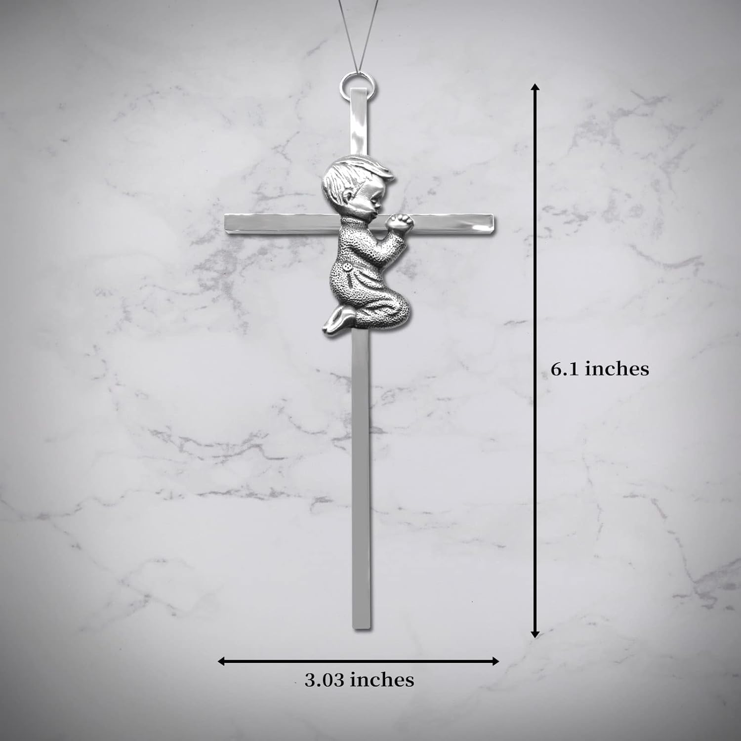CHIMUYU Boy Girl Wall Cross Baptism Gift Decor