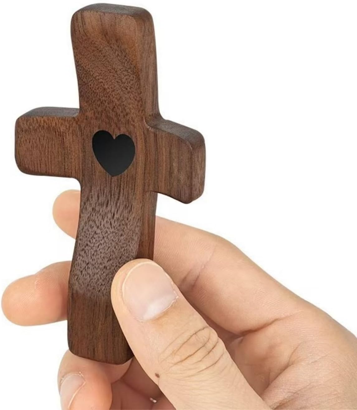 Quzzy 3Pcs Wooden Cross Wall Fidget Stress Relief