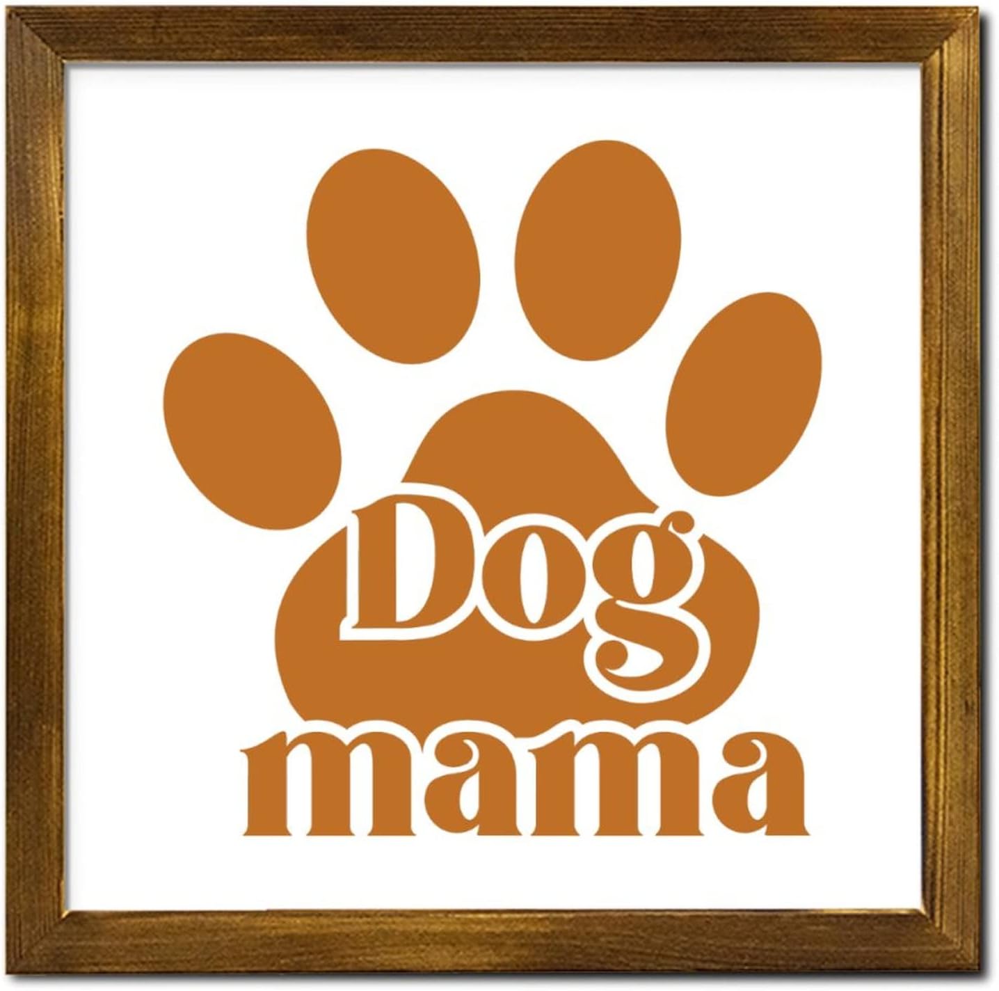Mothers Day Wood Frame Sign 7x7 Inch