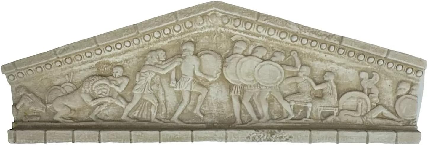 Delphi Pediment Replica Wall Sculpture