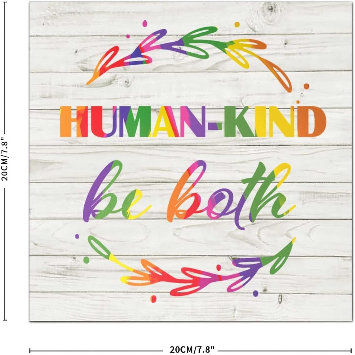 Pride Parade Wood Signs for Home Decor