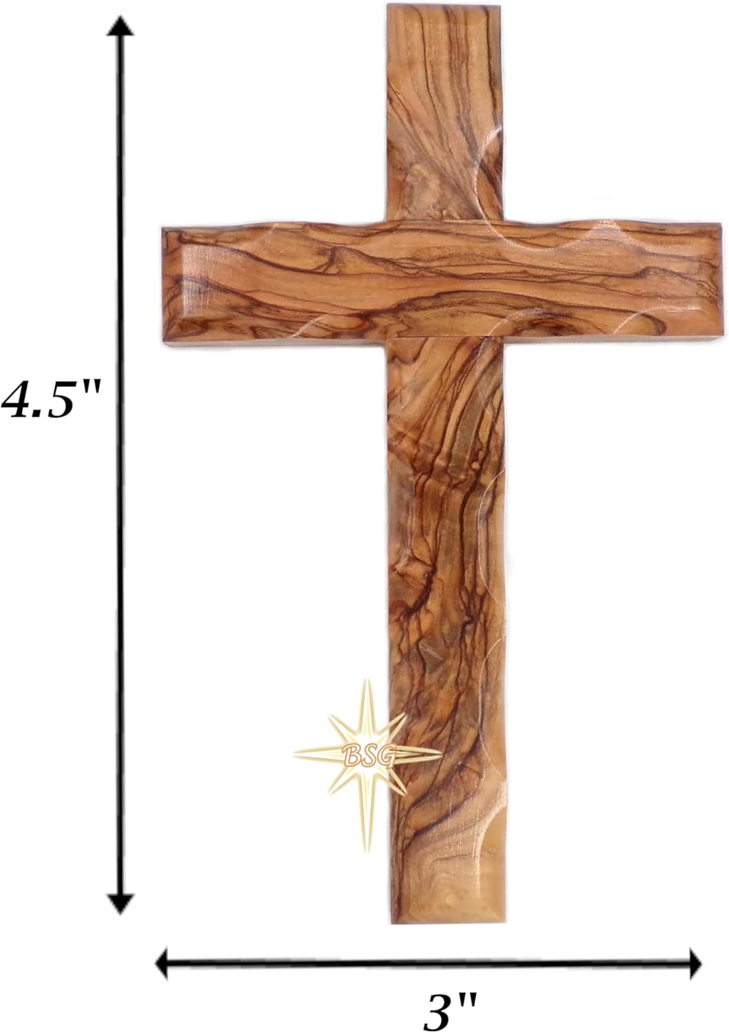 Olive Wood Wall Cross from Holy Land
