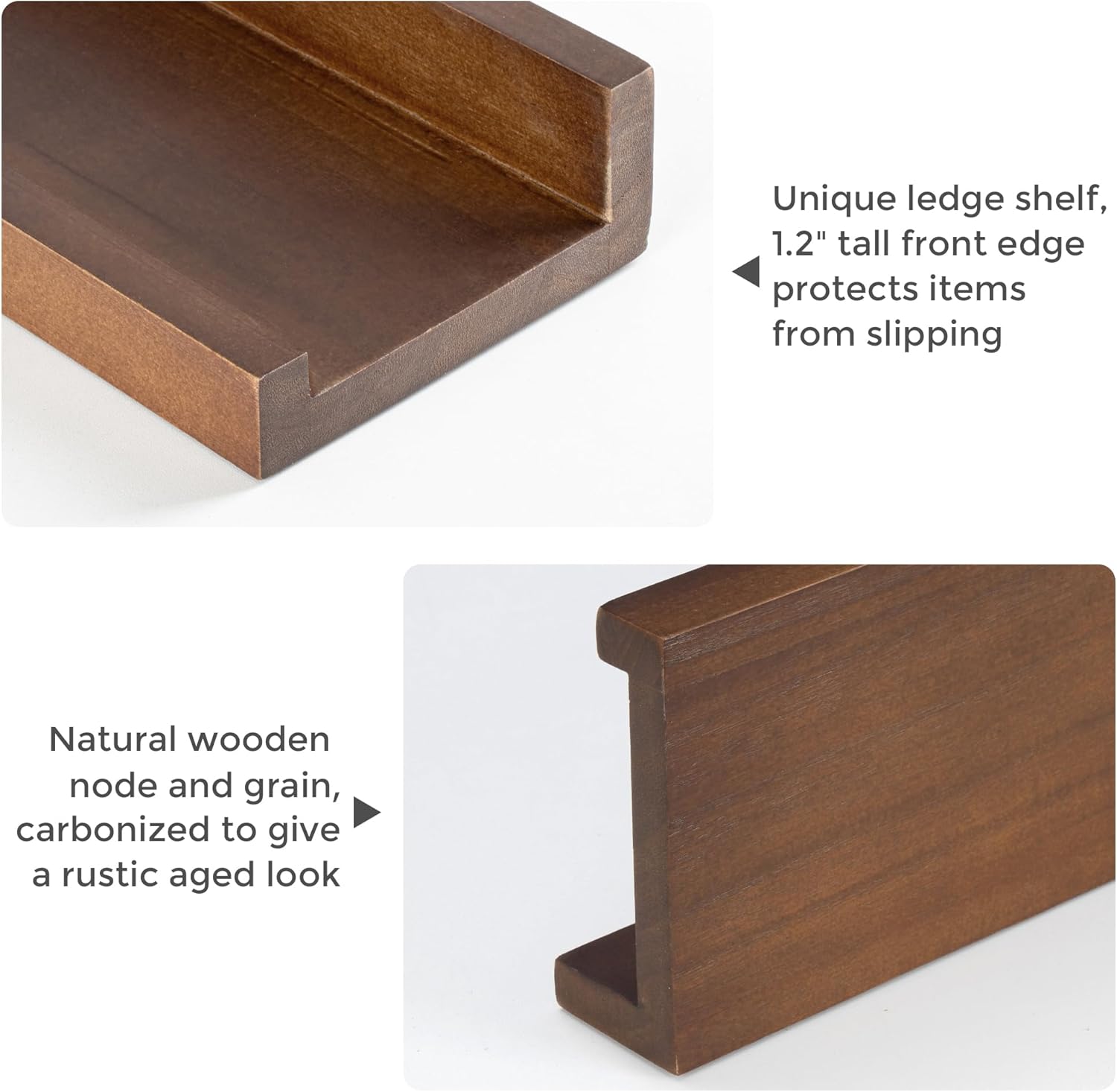 Fun Memories Picture Ledge Shelf Set of 4