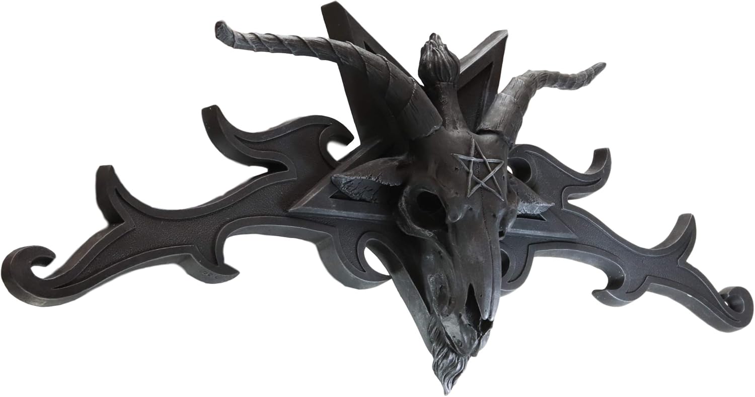 Ebros Large 34 Wide Baphomet Wall Decor Sculpture