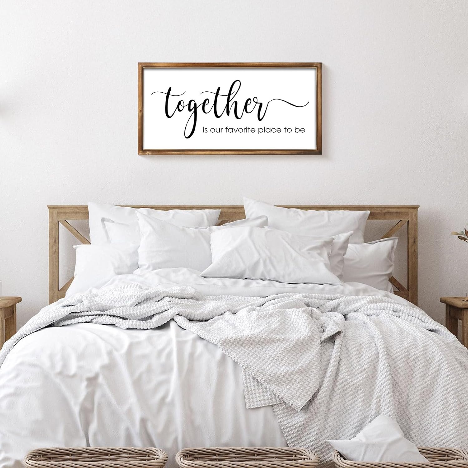 24 x 12 Inch Rustic Family Wall Decor Sign