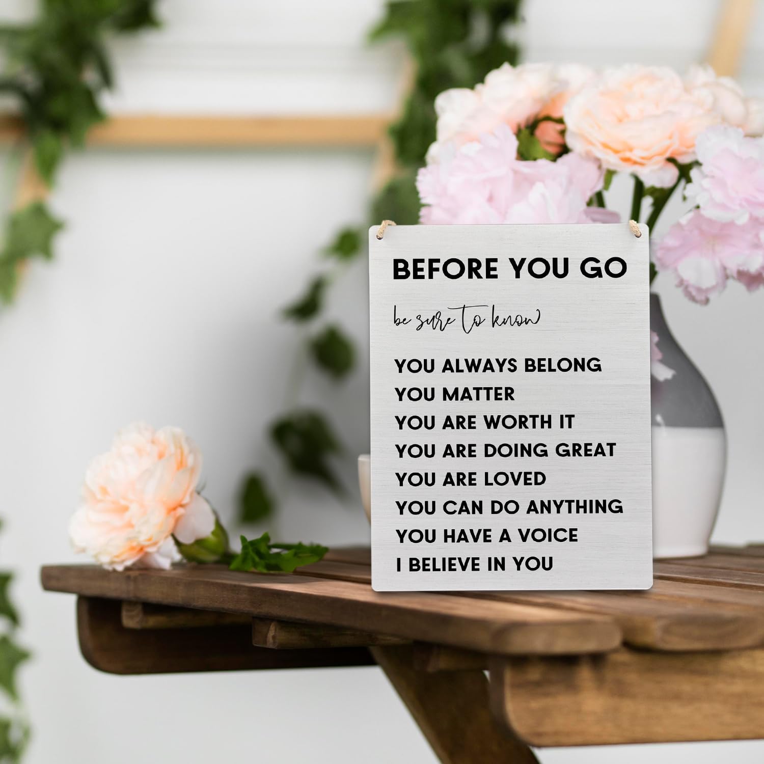 Ryeolo Positive Affirmations Wall Decor 78x102 Inches
