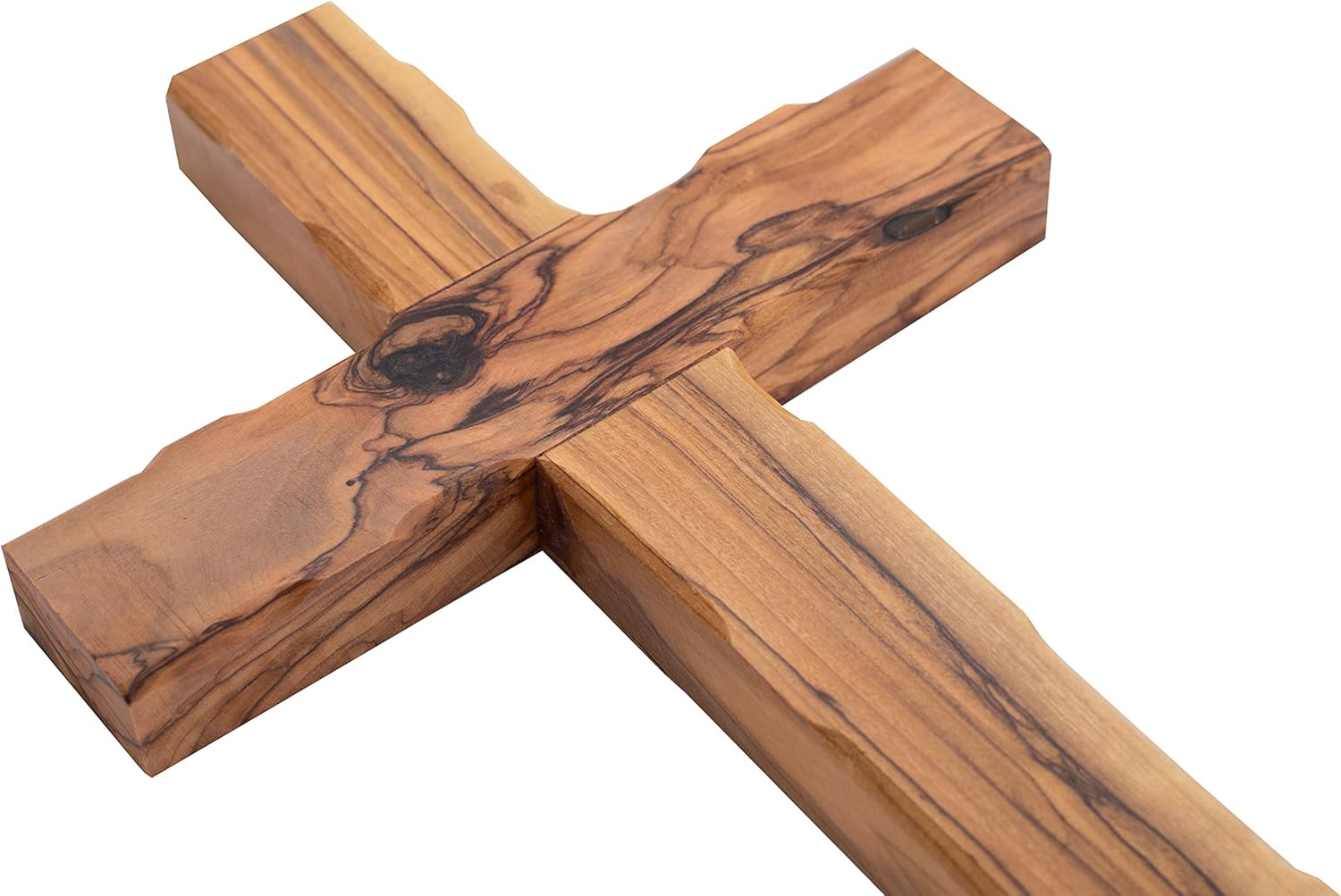 Handmade Olive Wood Cross 10 Inch Wall Art Dcor