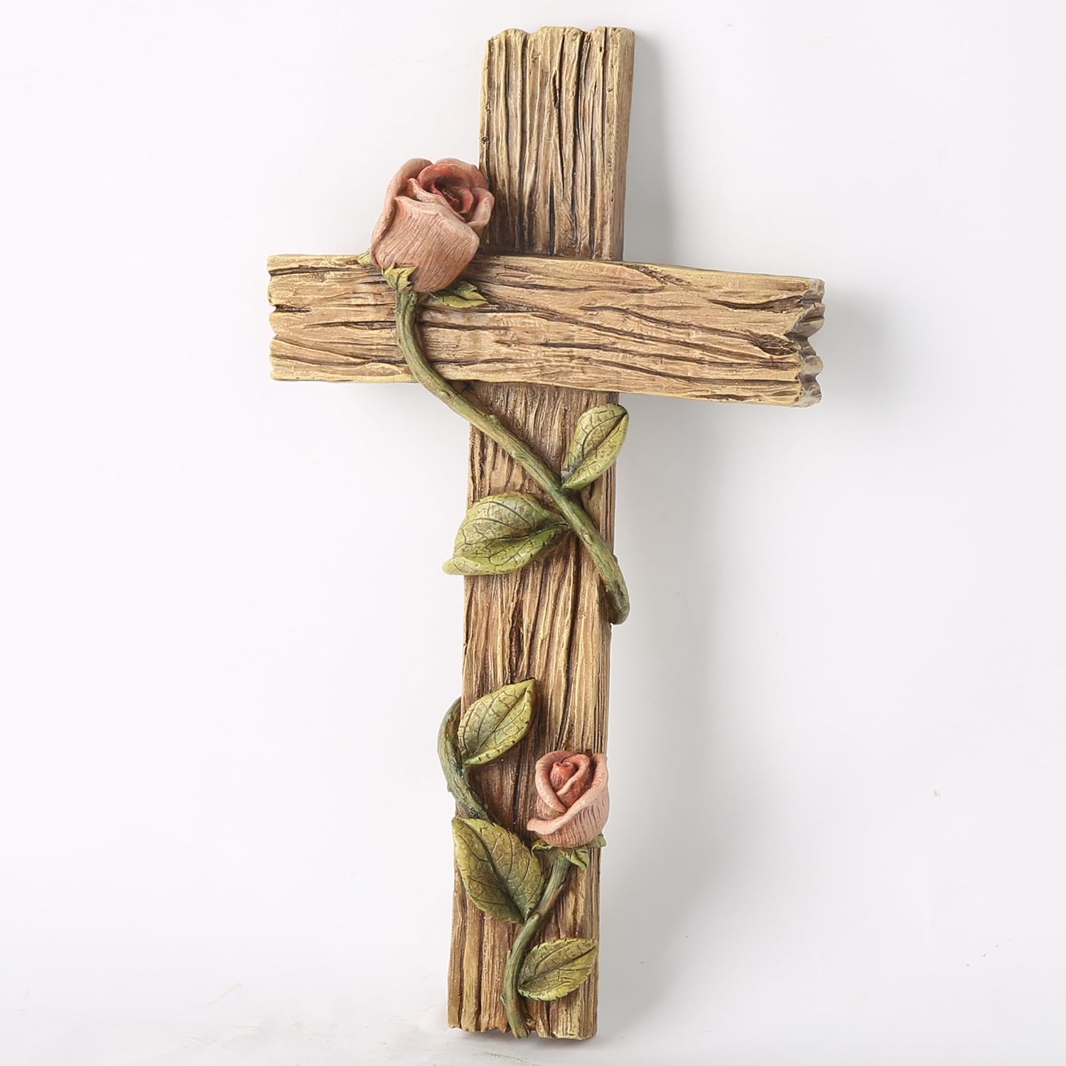 BC Home Decor 825 H Rose Cross Wall Decor