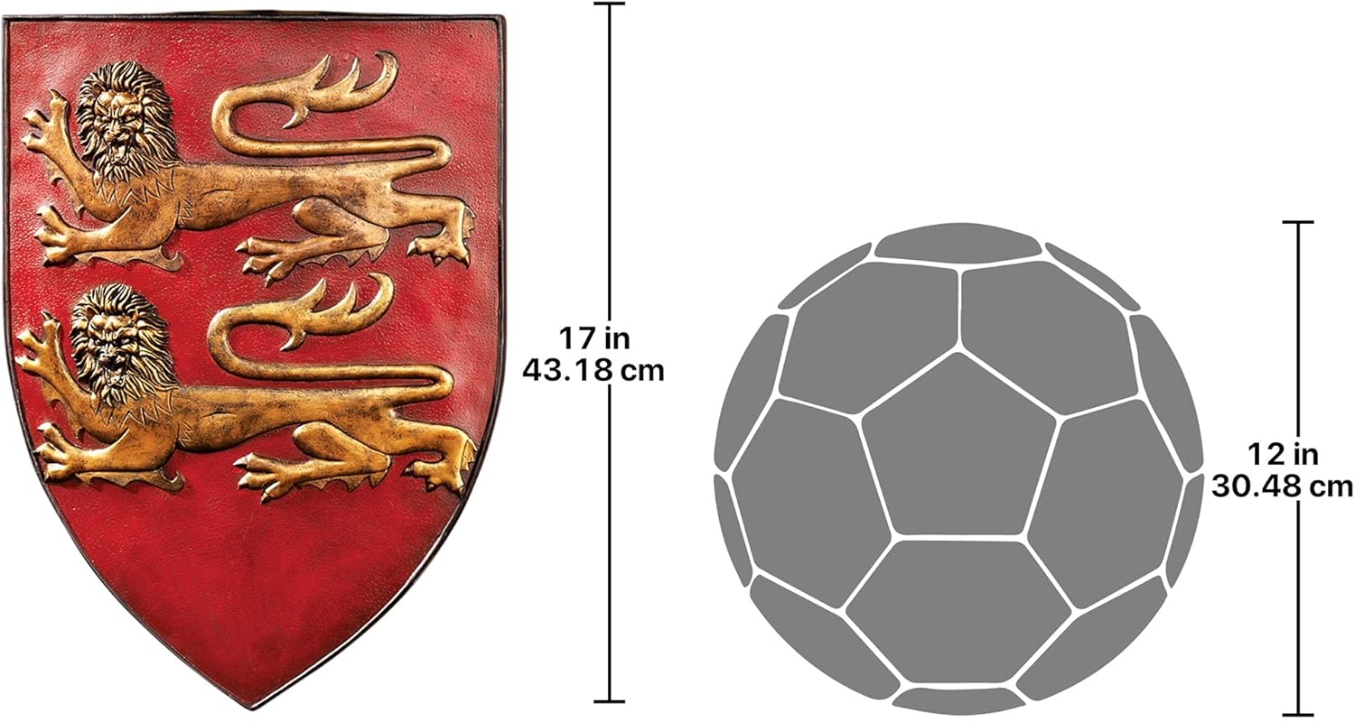 Design Toscano William of Normandy Wall Shield