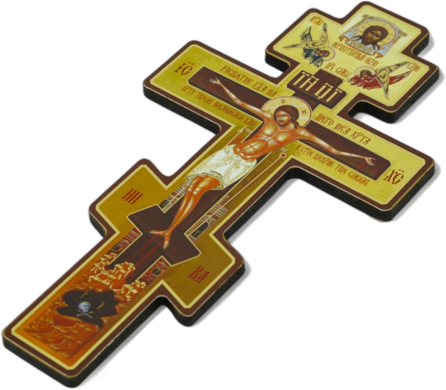 BlessedMart Russian Orthodox Wall Cross 8 Inch