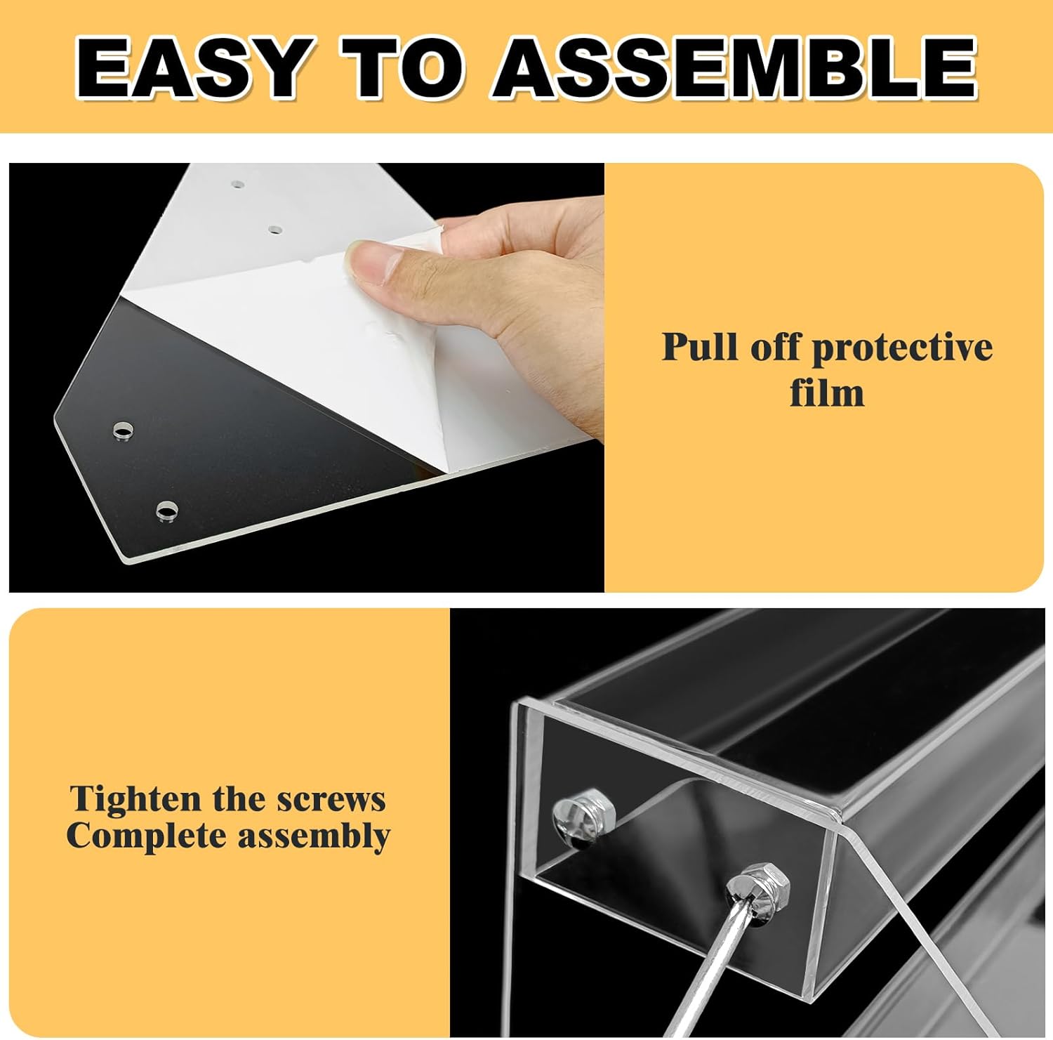 3 Tier Acrylic Riser Display Stand for Perfume and Skincare Organization