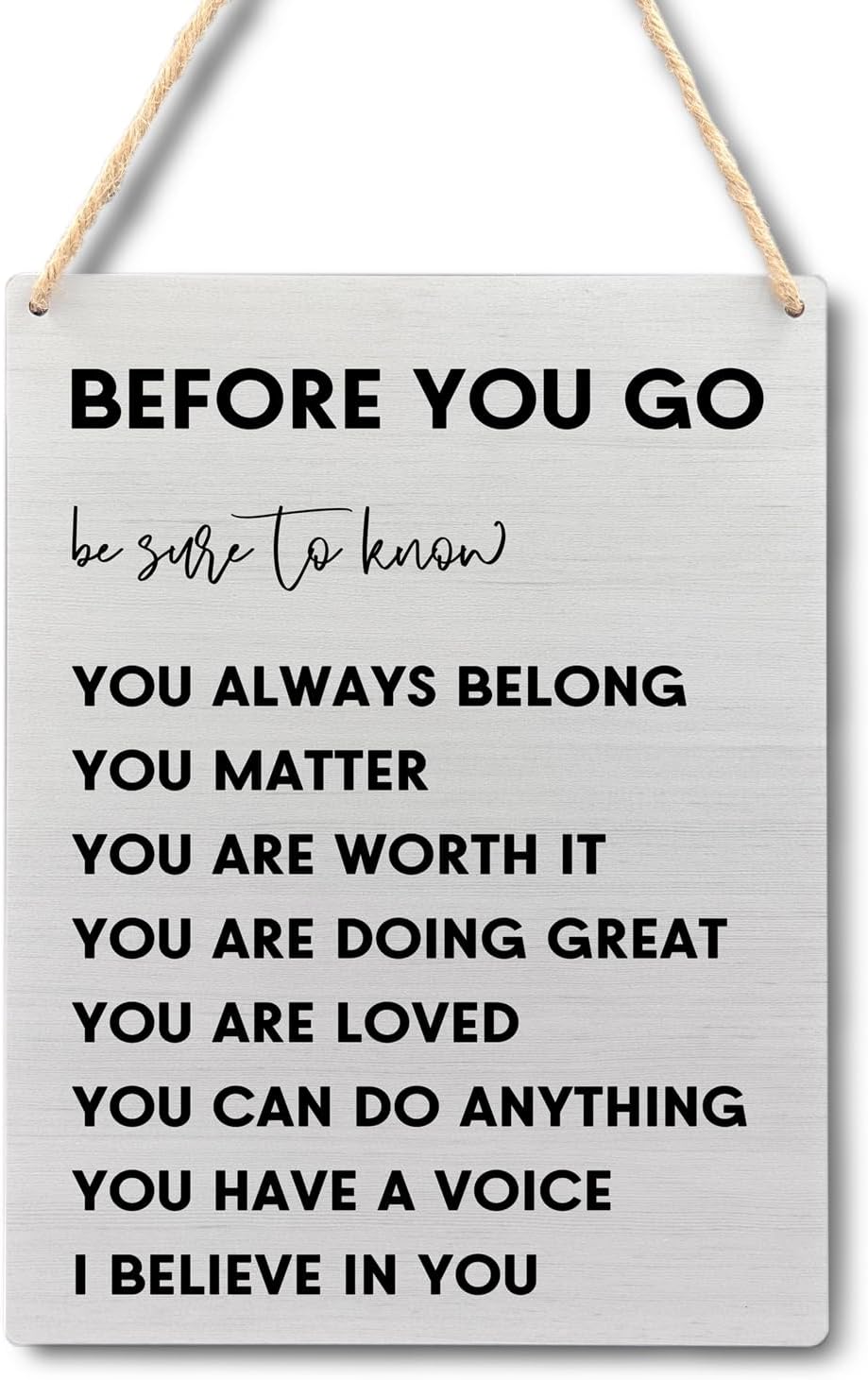 Ryeolo Positive Affirmations Wall Decor 78x102 Inches