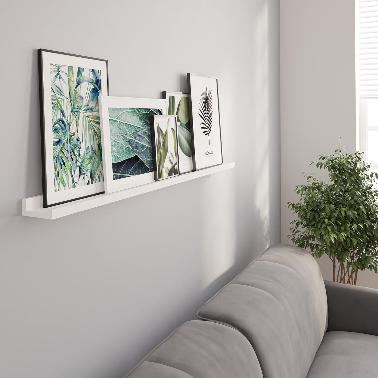 Wallniture Denver 46 Floating Wall Shelf for Home Decor