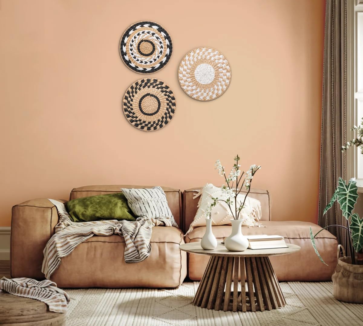 118 Inch Boho Wall Decor Basket