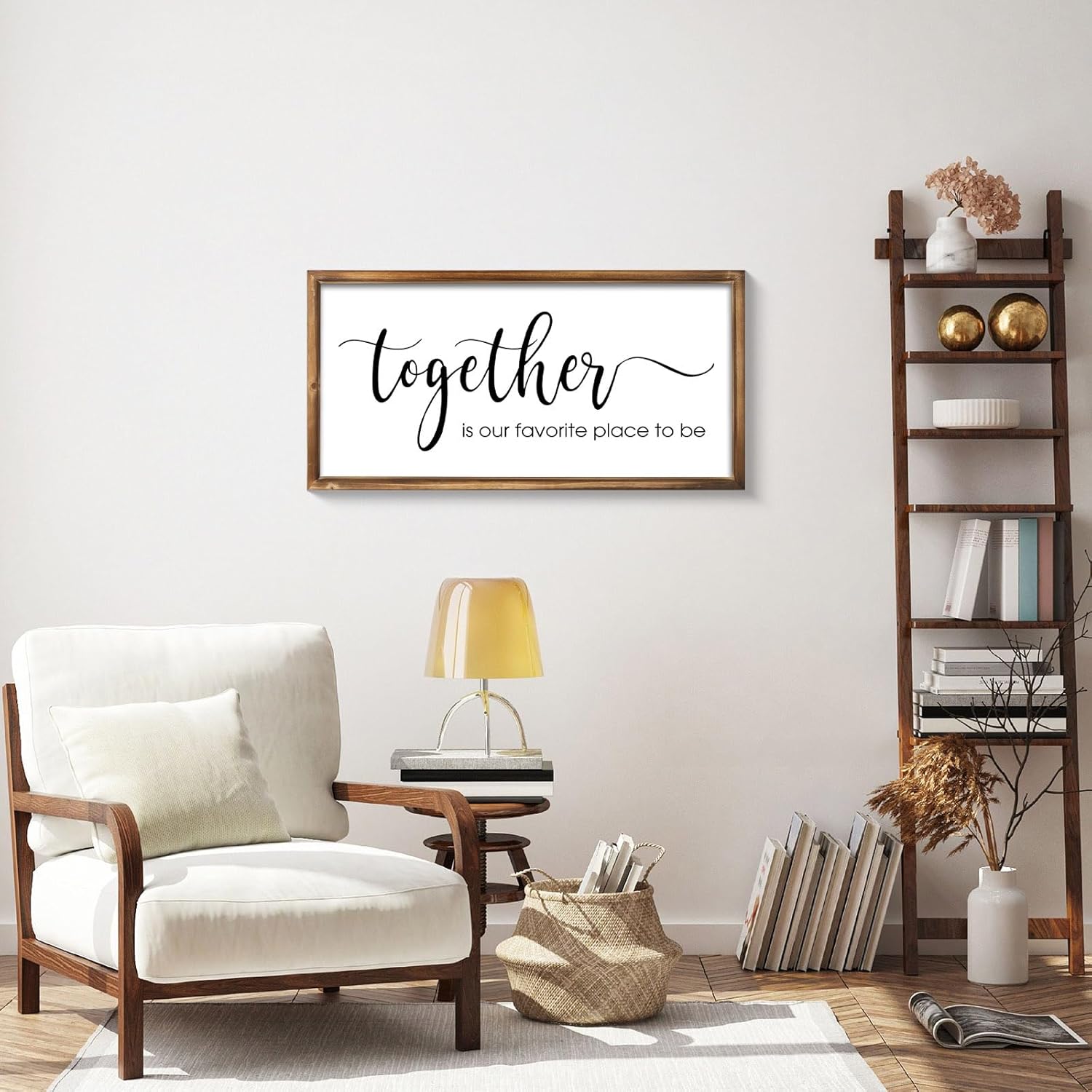 24 x 12 Inch Rustic Family Wall Decor Sign