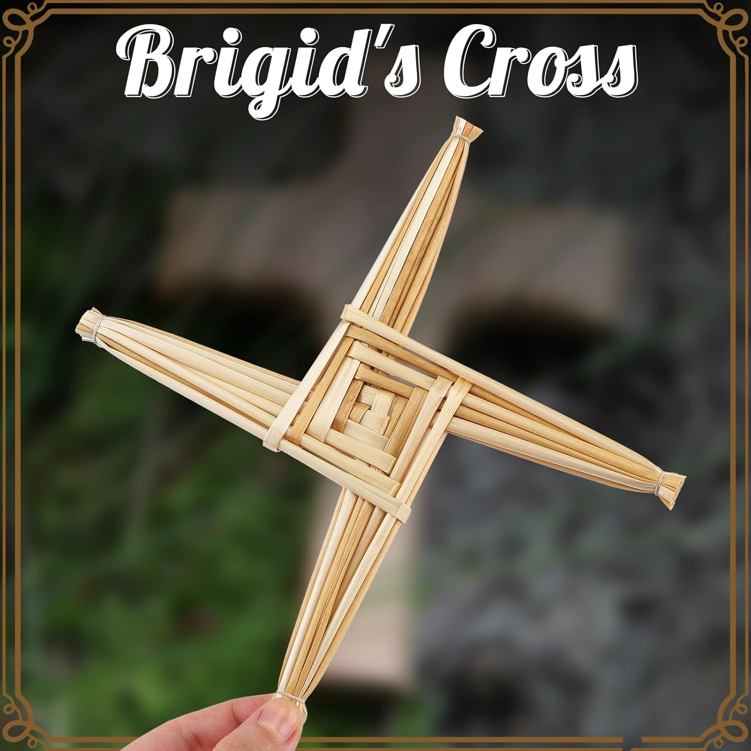 Bucherry St Brigids Wall Cross with History Card