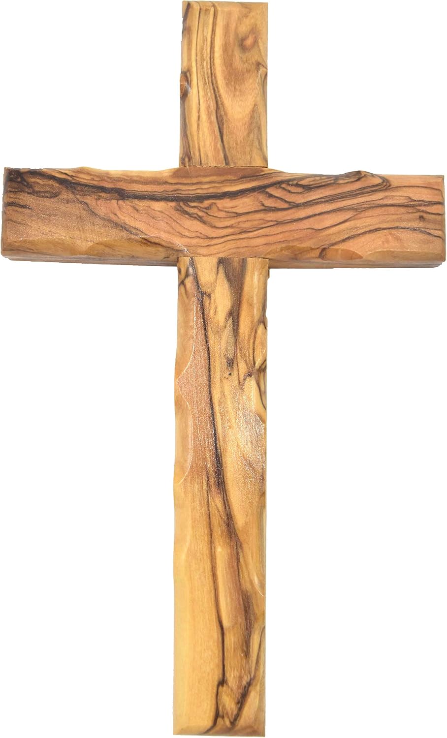Zuluf Wall Hanging Olive Wood Cross Hand Carved Home Decor