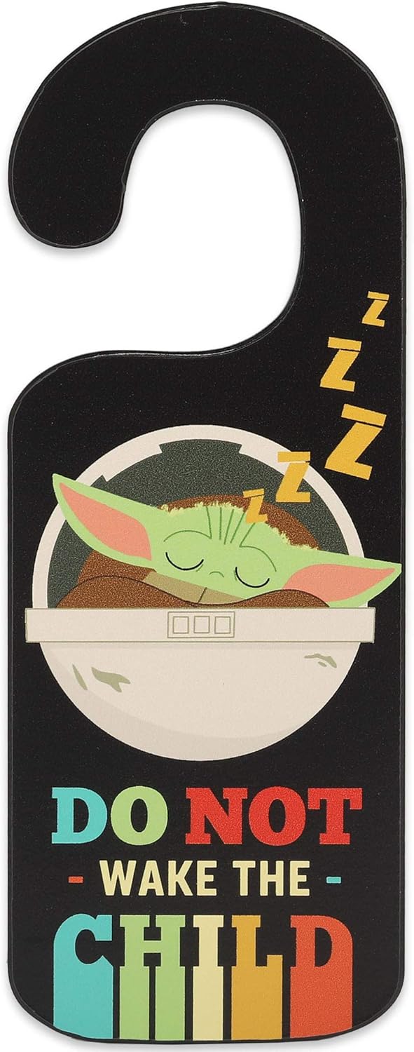 Disney Star Wars Baby Yoda Double Sided Door Hanger