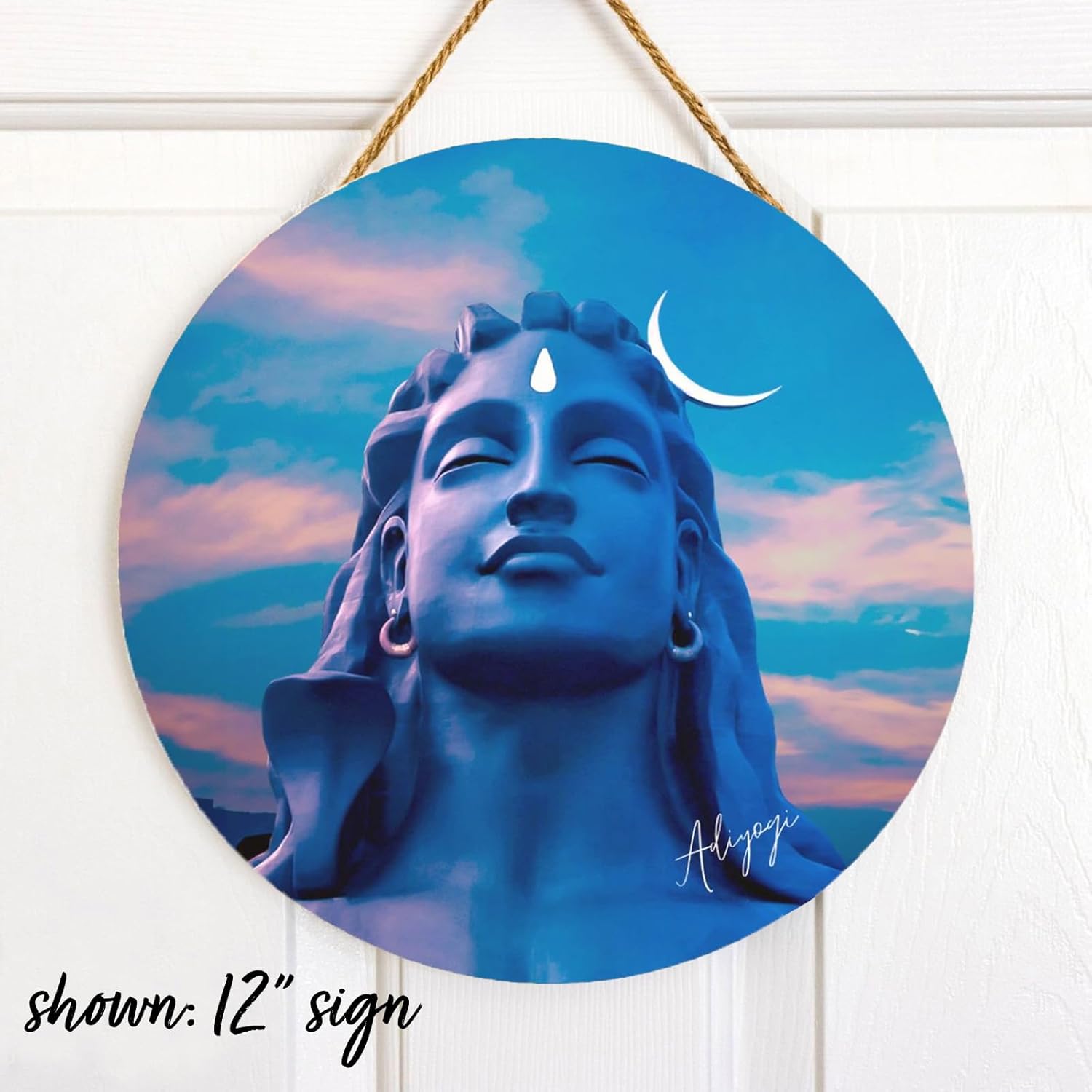 Generic Adiyogi Shiva Wall Decor for Yoga Practice