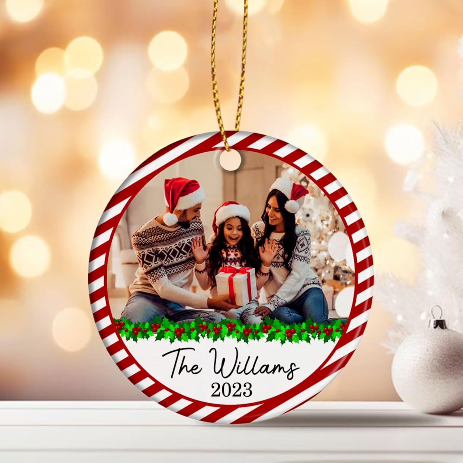 Ziraci Custom Family Christmas Ornament 2025