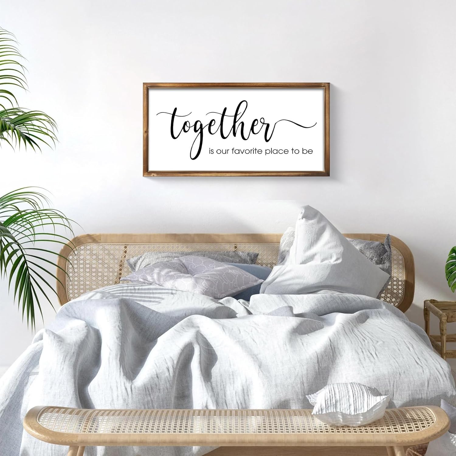24 x 12 Inch Rustic Family Wall Decor Sign