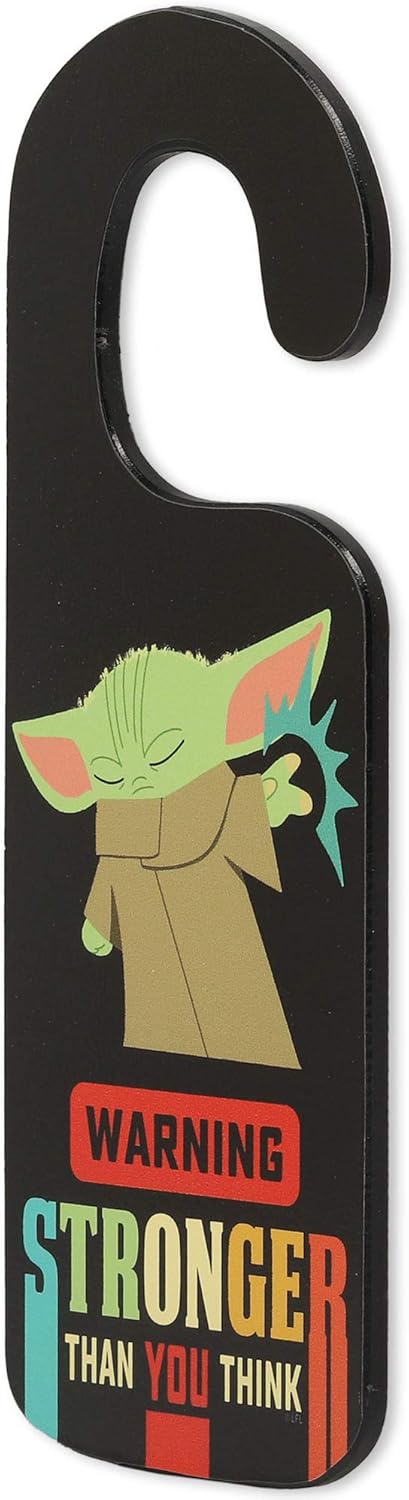 Disney Star Wars Baby Yoda Double Sided Door Hanger