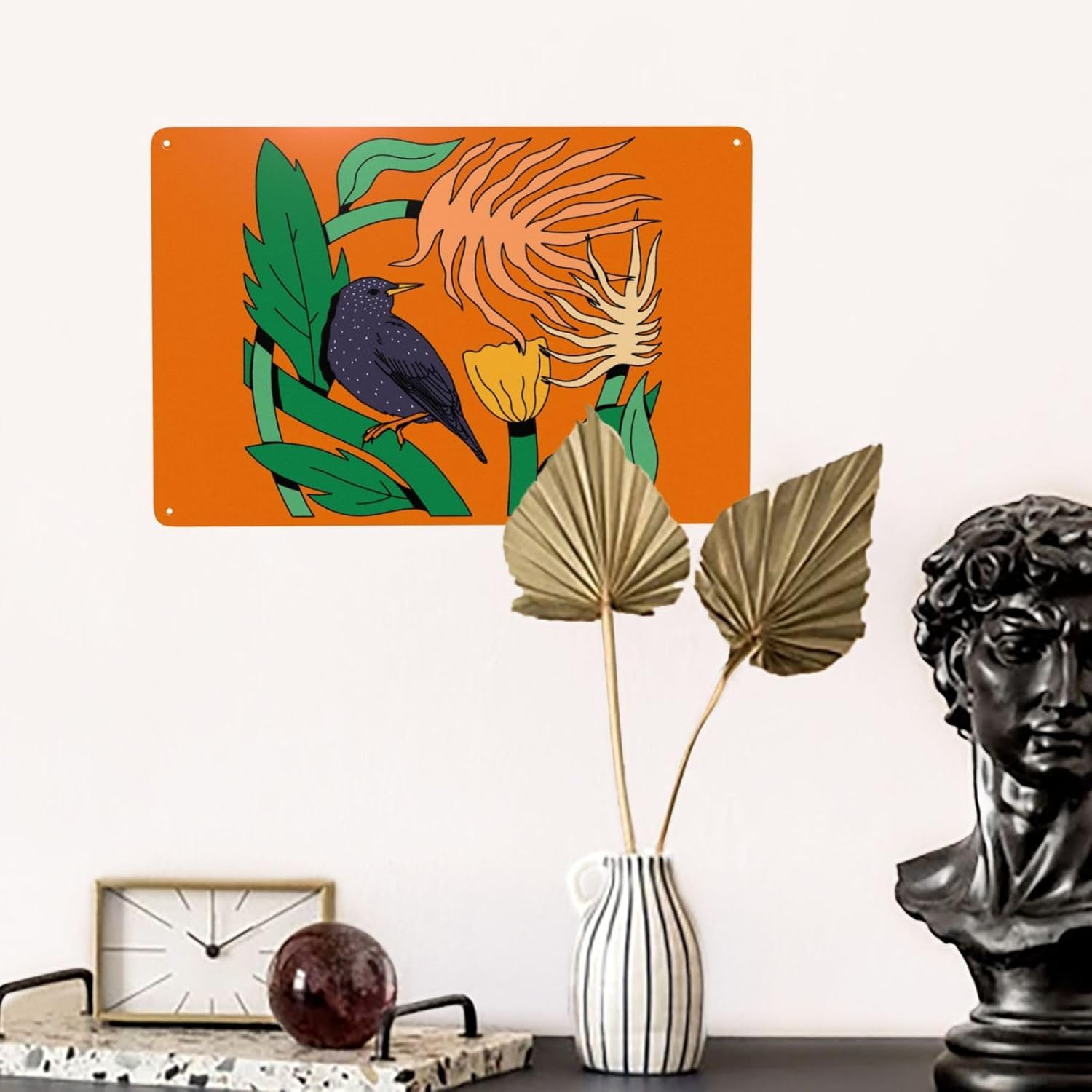 Starling Metal Tin Signs Wall Decor 55x8 Inch